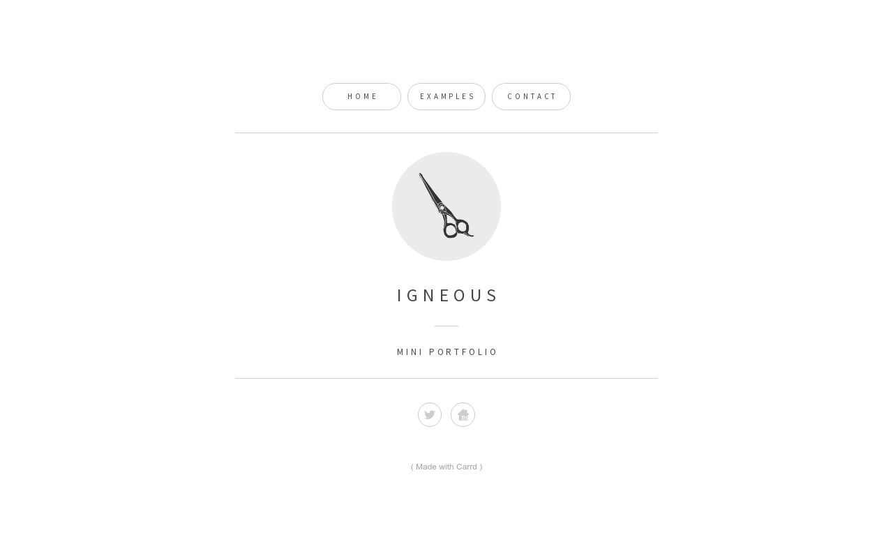 Carrd profile picture for @igneous